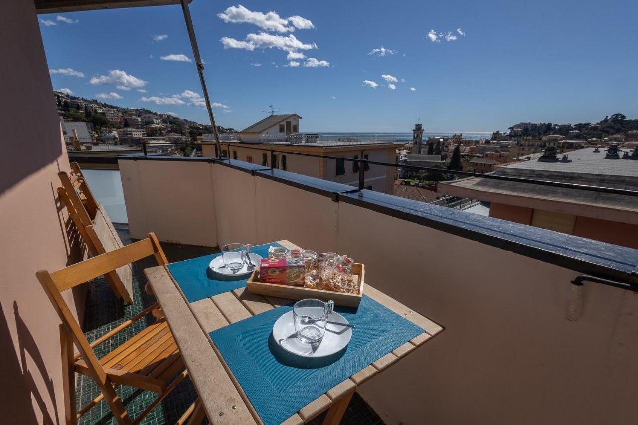 Casa Daniela - Terrazza Vista Mare Super Centrale Rapallo Exterior foto